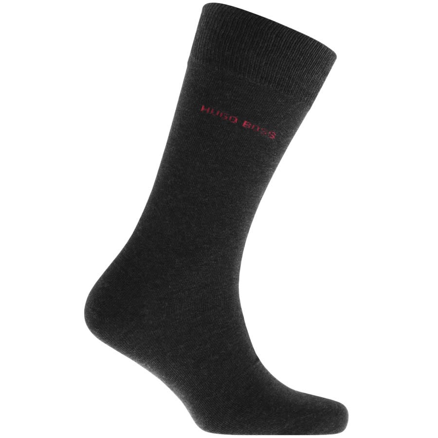 Alternative Image for ProductBOSS Two Pack Socks Grey2
